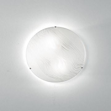 Ceiling Lamp I-Kardio-PL30 E27 30x30x9,5cm White Luce Ambiente Design