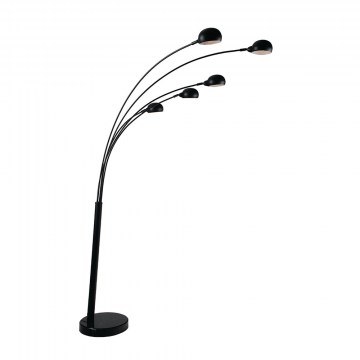 Wall Light I-Eracle-PT E14 219x35x108cm Black Luce Ambiente Design