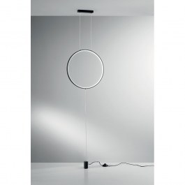 Wall Light Led-Portal-PT-NER Led 2400lm 3000K/4000K/6500K 400x50x6cm Black Luce Ambiente Design BLACK