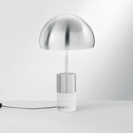 Table Light I-Igea-L-NIK E14 51,5x30cm Nickel Luce Ambiente Design NICKEL