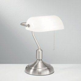 Desk Light I-Marshall-L-BCO E27 40x26x18cm White Luce Ambiente Design WHITE