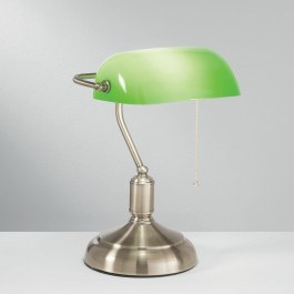 Desk Light I-Marshall-L-VDE E27 40x26x18cm Verde Luce Ambiente Design VERDE