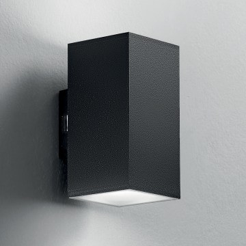 Wall Light LED-W-Polo-Q2-NER LED 1600lm 3000K/4000K 16x7,8x9,9cm Black Intec