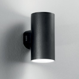 Φωτιστικό Τοίχου - Απλίκα LED-W-Polo-R2-NER LED 1600lm 3000K/4000K 16,2x7,8x9,9cm Black Intec BLACK