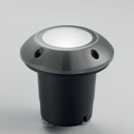 Φωτιστικό Δαπέδου Χωνευτό I-Hummer-UP-ANT GU10 10,5x10,5x14,4cm Anthracite Intec ANTHRACITE