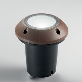 Φωτιστικό Δαπέδου Χωνευτό I-Hummer-UP-BRO GU10 10,5x10,5x14,4cm Bronze Intec BRONZE