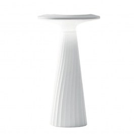 Table Lamp Rechargeable LED-Brio-BCO 200lm 3000K 28,5x13x13cm White Intec WHITE