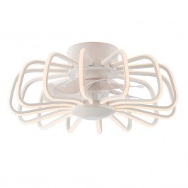 Ceiling Fan With Light LED-Grecale-W-INT 8470lm CCT 50x20,7cm White Intec WHITE