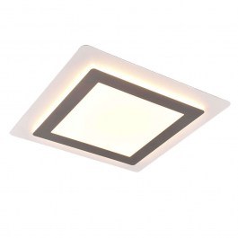 Panel Led Morgan 641510207 45x45x4cm 1xSMD-LED 46W White-Nickel Trio Lighting NICKEL-WHITE