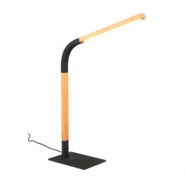 Desk Lamp Norris 545210132 18x42/73cm 1xSMD 7W 950lm 3000K Black-Natural Trio Lighting NATURAL-BLACK