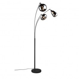 Floor Lamp Lumina 417000332 71x68x200cm 3xE14 10W Chrome-Black Trio Lighting BLACK-CHROME