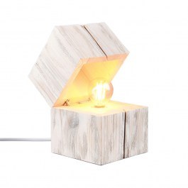 Φωτιστικό Επιτραπέζιο Treasure 514110101 12x12x16cm 1xE14 LED 2W 225lm 2700K White Trio Lighting WHITE