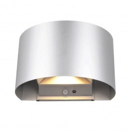 Wall Lamp Talent R27769187 10x16x11,5cm 2xSMD-LED 0,5W IP44 3000K Titanium RL Lighting TITANIUM