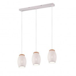 Φωτιστικό Οροφής - Ράγα Bidar R31573031 3xE27 71x150cm White RL Lighting WHITE
