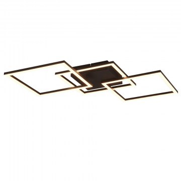 Ceiling Light Trail R64493132 SMD 3550lm 3000K 74x7x35cm Black RL Lighting