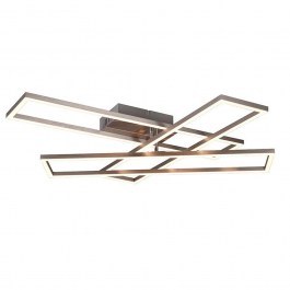 Ceiling Light Corso R64423107 SMD 4600lm 2700 - 6000K 66x10x60cm Nickel RL Lighting NICKEL
