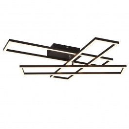 Ceiling Light Corso R64423132 SMD 4600lm 2700 - 6000K 66x10x60cm Black RL Lighting BLACK