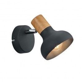 Wall Lamp Latika R81521032 E14 12x17x10cm Black RL Lighting BLACK