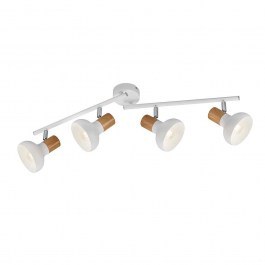 Ceiling Light - Spot Latika R81524031 4xE14 71x18x10cm White RL Lighting WHITE