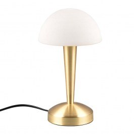 Επιτραπέζιο Φωτιστικό Canaria R59561108 E14 LED 470lm 3000K 26x15cm Brass-White RL Lighting BRASS-WHITE