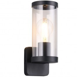 Wall Lamp - Sconce Bonito R21596132 9x9x23cm 1xE27 28W Black RL Lighting BLACK