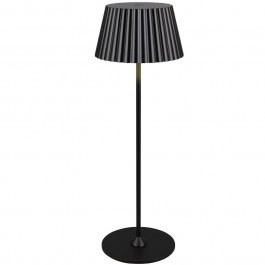 Rechargeable Table Lamp Suarez R57706132 D13x39cm Dim Led 200lm 1,5W 3000K Black RL Lighting BLACK