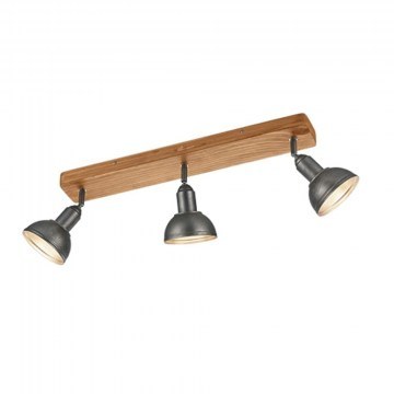 Ceiling Light - Spot Delhi 803400367 58x11x20cm 3xE14 40W Nickel-Natural Trio Lighting