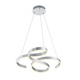 Φωτιστικό Οροφής Francis 371310105 72x68x150cm 1xSMD 48W 5600lm 3000K Silver Trio Lighting SILVER