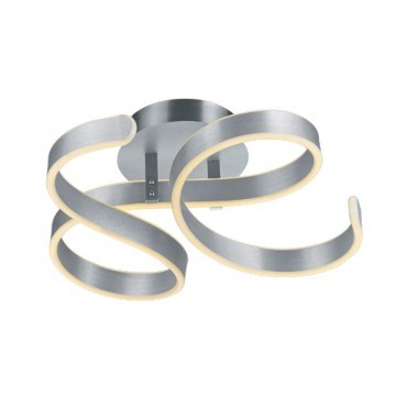 Φωτιστικό Οροφής Francis 671310105 54x52x19cm 1xSMD LED 40W 4650lm 3000K Silver Trio Lighting