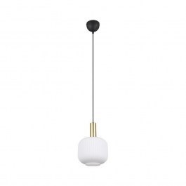 Ceiling Light Diva 319800108 20x150cm 1xE27 10W Brass-White Trio Lighting BRASS-WHITE