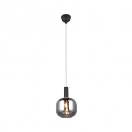 Ceiling Light Diva 319800132 20x150cm 1xE27 10W Chrome-Black Trio Lighting BLACK-CHROME