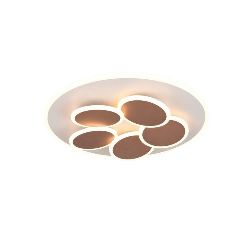 Φωτιστικό Οροφής - Πλαφονιέρα Mandala 653210676 49x7cm 1xSMD 35W 4200lm Warm Grey Trio Lighting