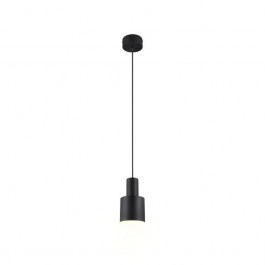Ceiling Light Agudo 319400132 12x150cm 1xE27 10W Black Trio Lighting BLACK