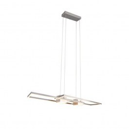 Ceiling Light Albany 347710407 100x28x150cm 1xSMD 37W 4300lm Nickel Trio Lighting NICKEL