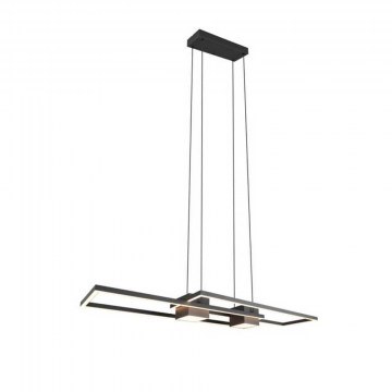 Ceiling Light Albany 347710432 100x28x150cm 1xSMD 37W 4300lm Black Trio Lighting