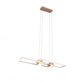 Ceiling Light Albany 347710465 100x28x150cm 1xSMD 37W 4300lm Coffee Trio Lighting COFFEE