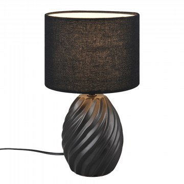 Table Lamp Melva R51771032 E14 40W D18x31cm Black RL Lighting
