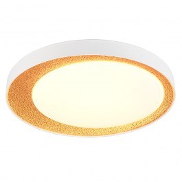 Ceiling Lamp Aleta R64611179 Led 24W 6500K D45x8cm Gold-White RL Lighting GOLD-WHITE