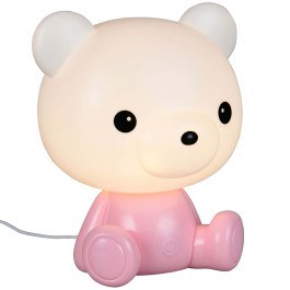 Φωτιστικό Επιτραπέζιο Παιδικό Cutie R57991193 21x19x25,5cm 1xRGB Led 30lm 0,3W 3000K Pink RL Lighting PINK
