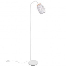 Φωτιστικό Δαπέδου Bidar R41571031 Φ22x147cm 1xE27 10W White RL Lighting WHITE