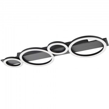 Ceiling Lamp Lumos R64821109 72x23x5,8cm Led 3100lm 26,5W 3000K Black RL Lighting
