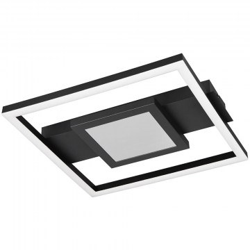 Φωτιστικό Οροφής - Πλαφονιέρα Wheeler R64801932 35x33x5cm Led 2000lm 16W 3000K Black RL Lighting