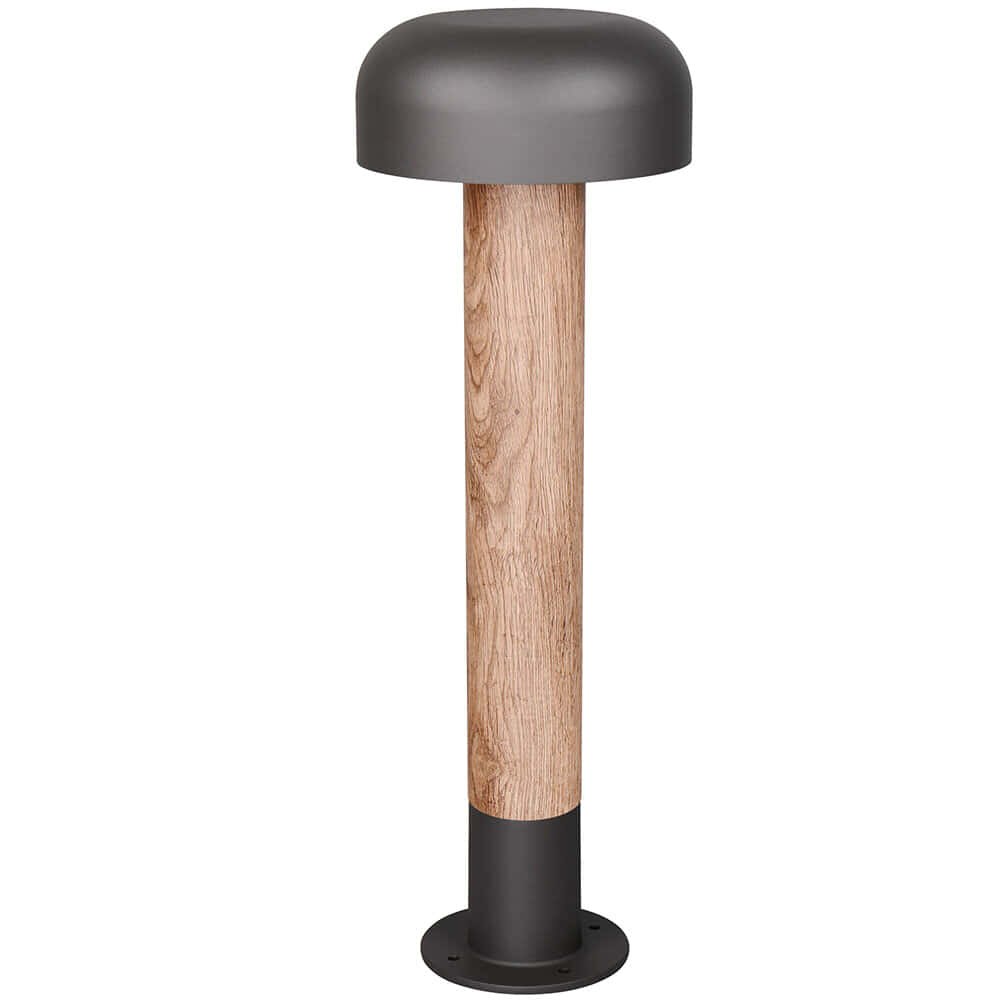 Φωτιστικό Δαπέδου Fraser 562560135 Φ19x54cm 1xE27 10W Wood Effect Natural-Anthracite Trio Lighting
