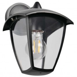 Φωτιστικό Τοίχου - Απλίκα Venta 263260132 17x20x24cm 1xE27 10W Black Trio Lighting BLACK