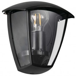 Φωτιστικό Τοίχου - Απλίκα Venta 263260332 18x13x20cm 1xE27 10W Black Trio Lighting BLACK