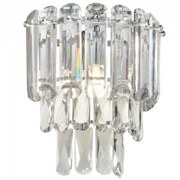 Wall Lamp - Sconce Malizia 267600106 25x16x27cm 1xE14 40W Chrome-Clear Trio Lighting