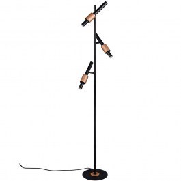 Floor Lamp Ikaris 455310332 28x150cm 3xDim Led 450lm 4,5W Black-Coffee Trio Lighting COFFEE-BLACK