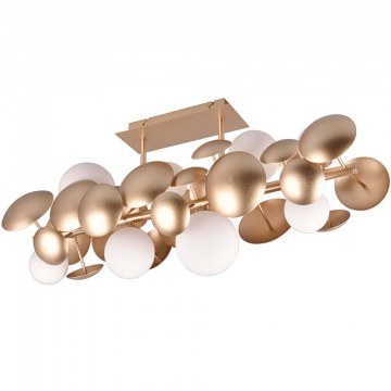 Φωτιστικό Οροφής - Πλαφονιέρα Bubble 617400879 76x22x33,5cm 8xG9 10W Gold Trio Lighting