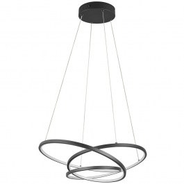 Φωτιστικό Οροφής Darvin 349110132 64x49x150cm 1xDim Led 4500lm 34W Black Trio Lighting BLACK