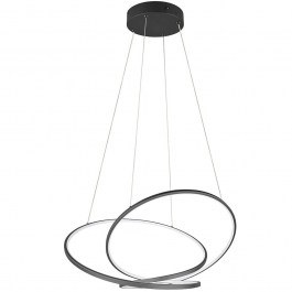 Pendant Lamp Darvin 349119132 84x66x150cm 1xDim Led 6700lm 52W Black Trio Lighting BLACK